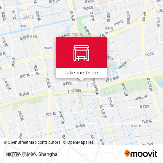 御霞路康桥路 map
