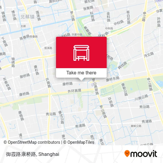 御霞路康桥路 map