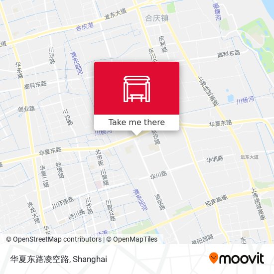 华夏东路凌空路 map