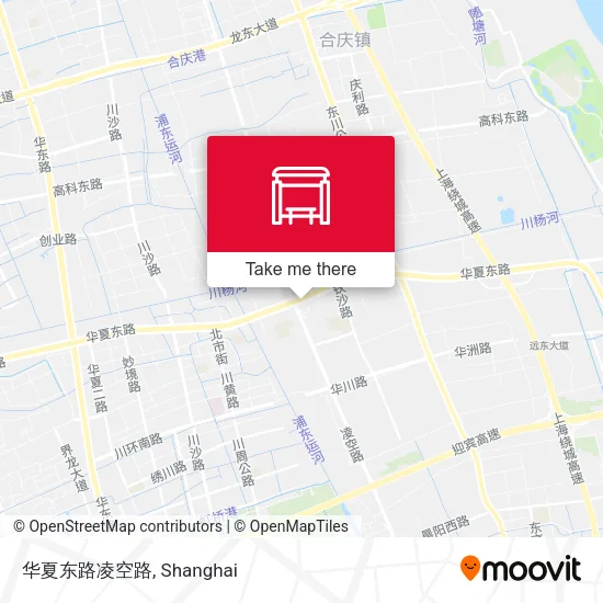 华夏东路凌空路 map