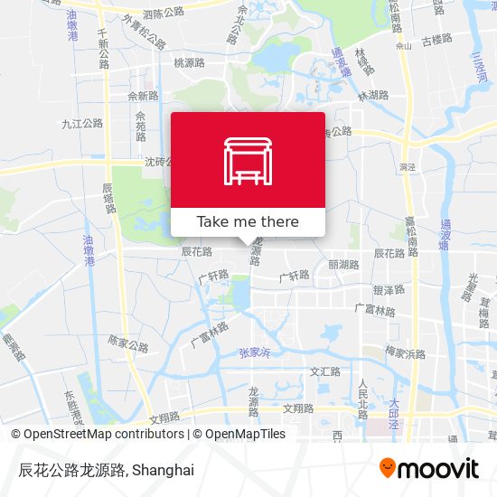 辰花公路龙源路 map