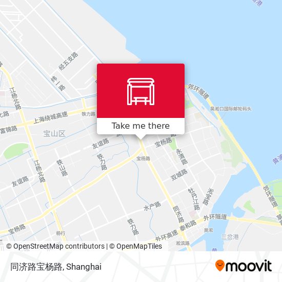 同济路宝杨路 map