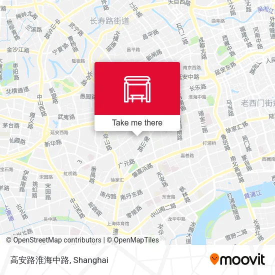 高安路淮海中路 map