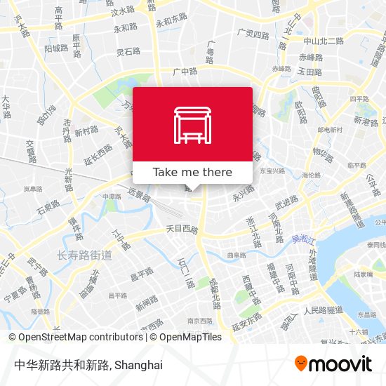 中华新路共和新路 map