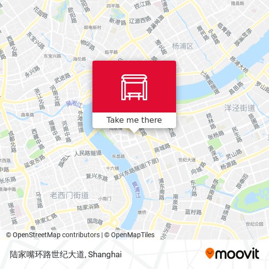 陆家嘴环路世纪大道 map