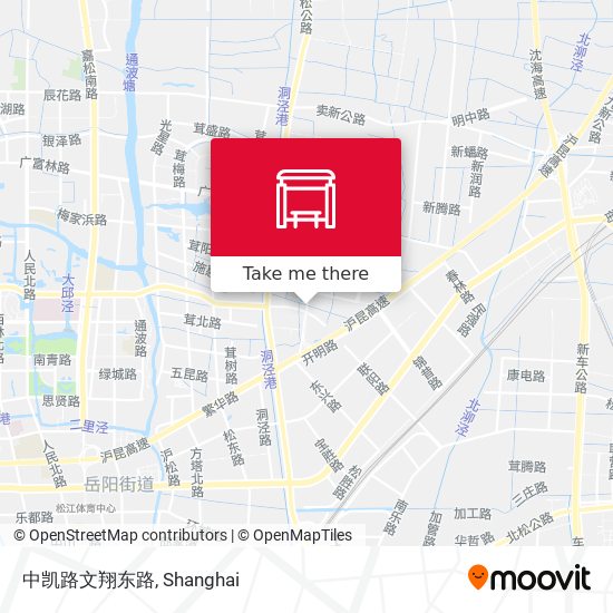 中凯路文翔东路 map