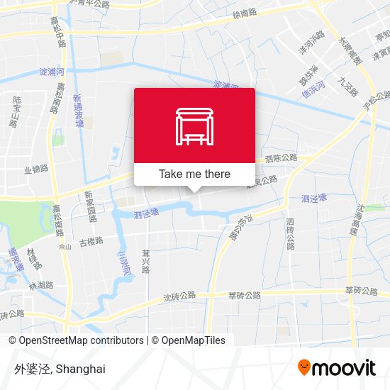 外婆泾 map
