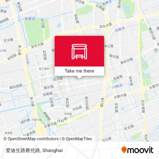 爱迪生路蔡伦路 map