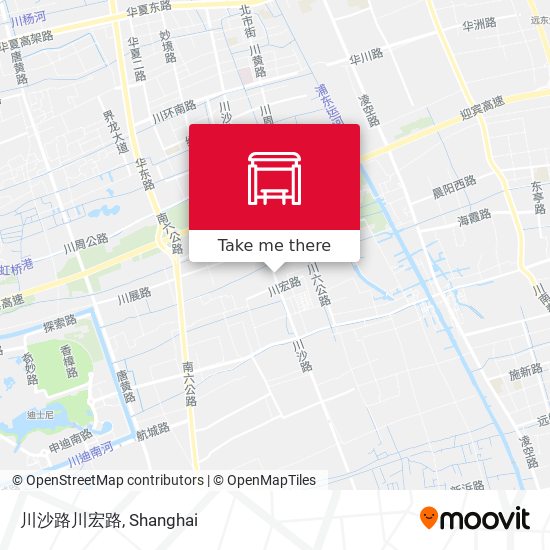 川沙路川宏路 map
