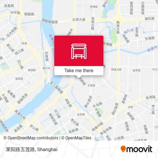 莱阳路五莲路 map