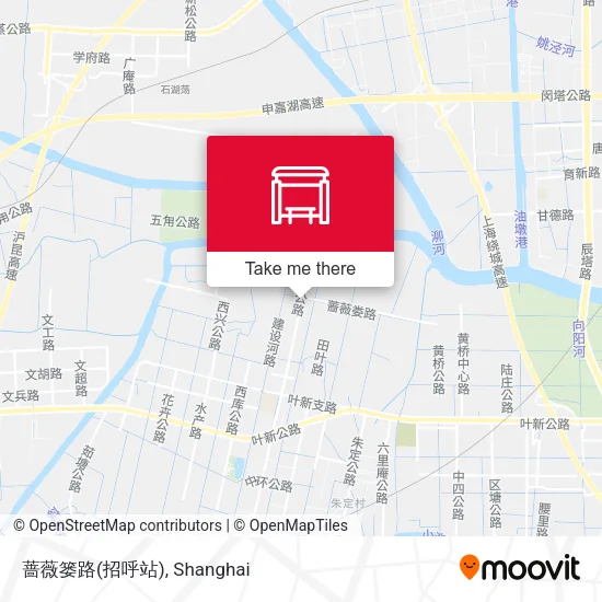 蔷薇篓路(招呼站) map