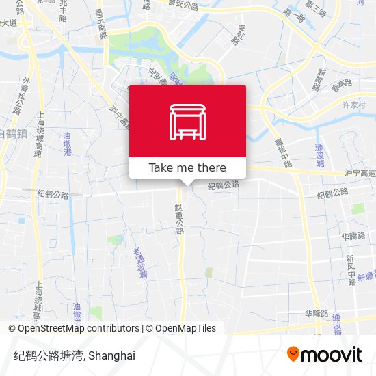 纪鹤公路塘湾 map