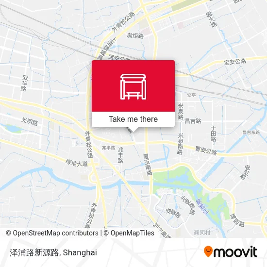 泽浦路新源路 map