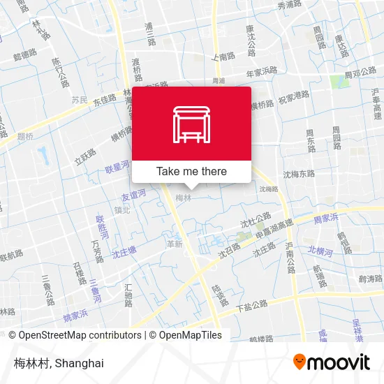 梅林村 map
