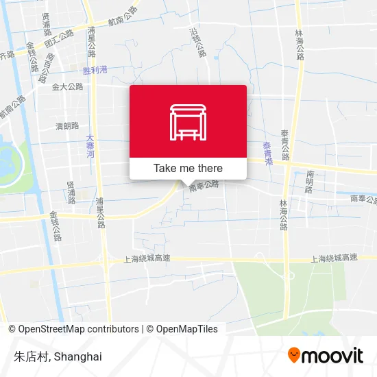 朱店村 map
