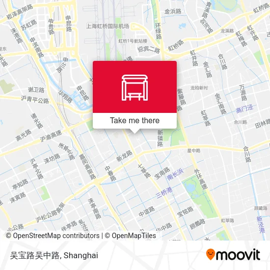 吴宝路吴中路 map