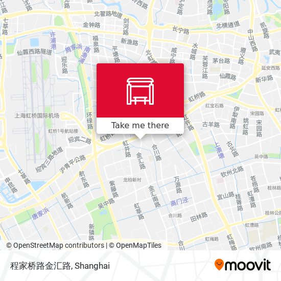 程家桥路金汇路 map