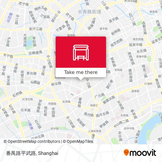 番禺路平武路 map