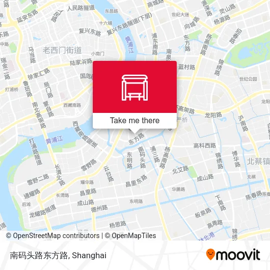 南码头路东方路 map