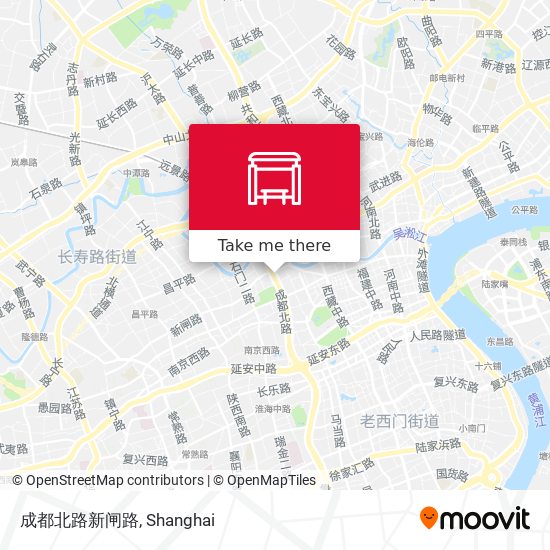 成都北路新闸路 map
