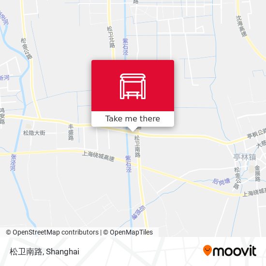 松卫南路 map