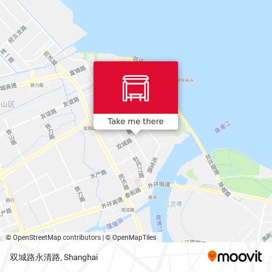 双城路永清路 map