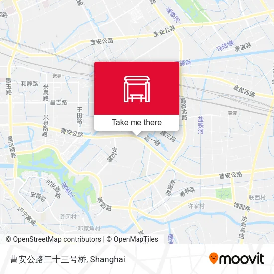 曹安公路二十三号桥 map