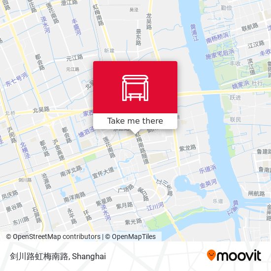 剑川路虹梅南路 map