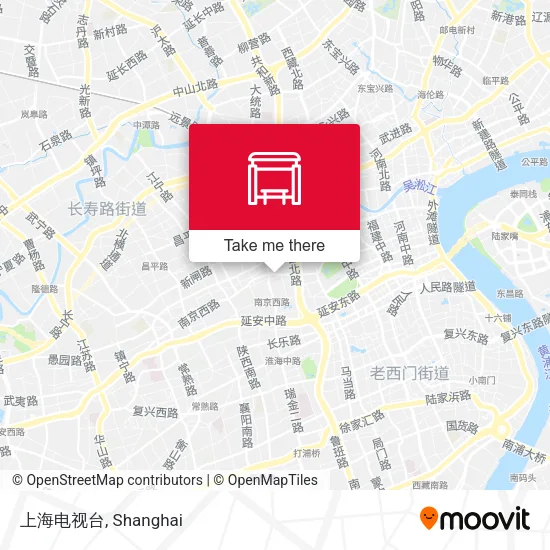 上海电视台 map