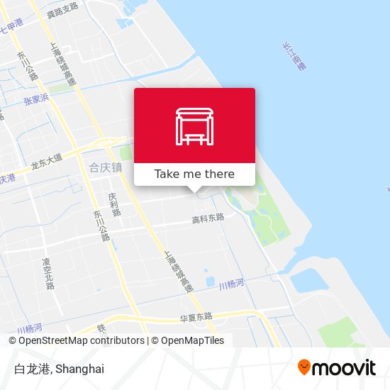 白龙港 map
