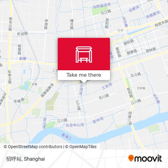 招呼站 map