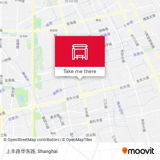 上丰路华东路 map