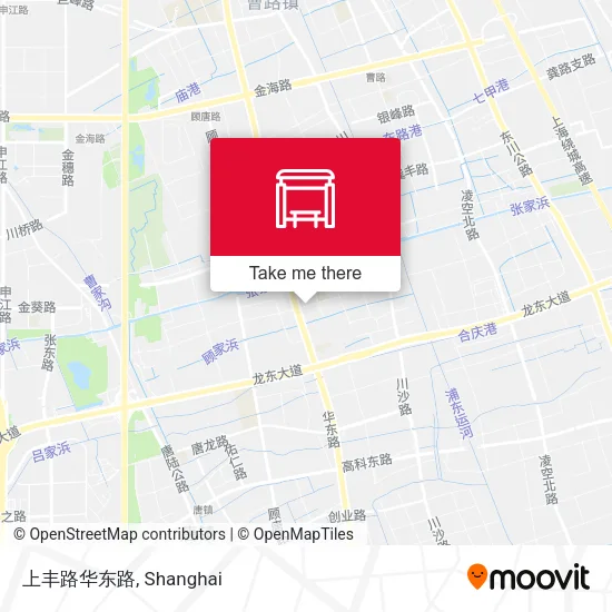 上丰路华东路 map