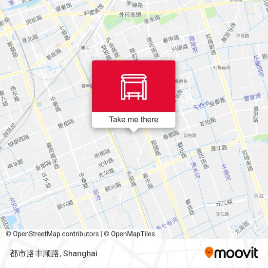 都市路丰顺路 map