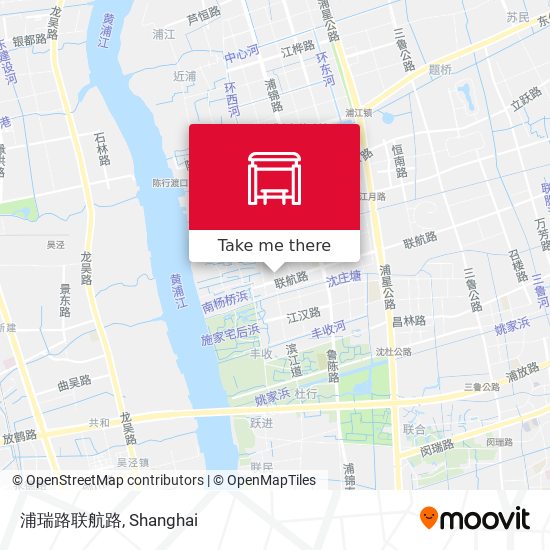 浦瑞路联航路 map