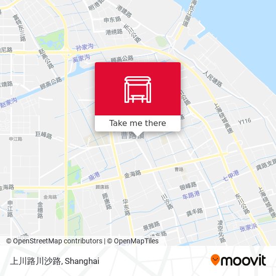 上川路川沙路 map