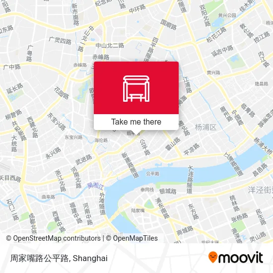 周家嘴路公平路 map