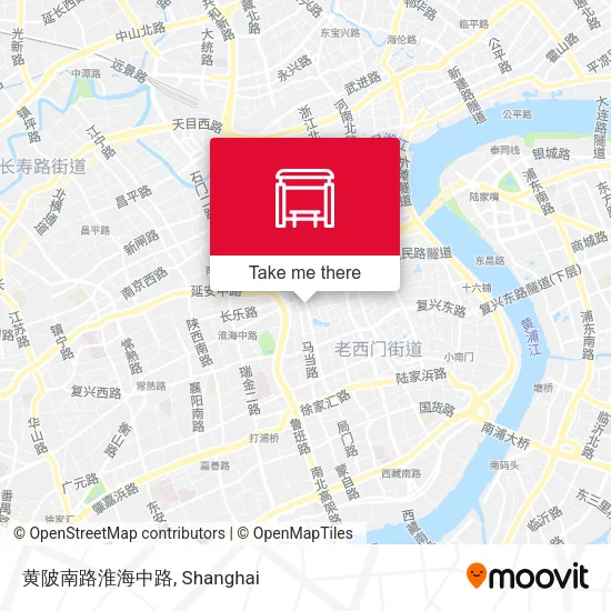黄陂南路淮海中路 map