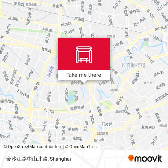 金沙江路中山北路 map