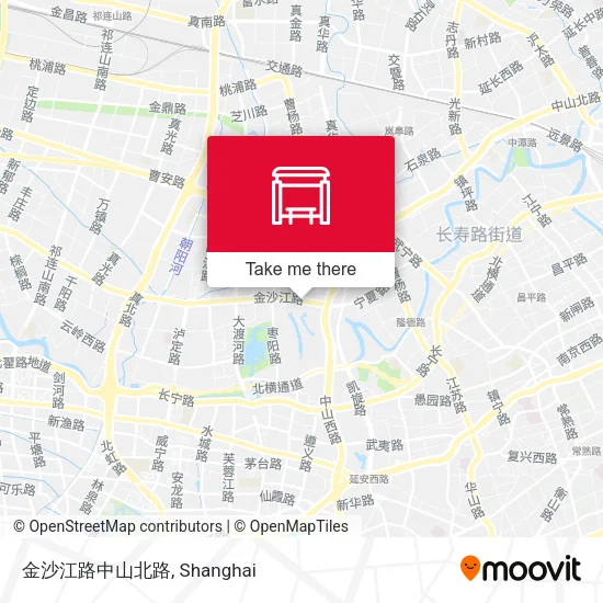 金沙江路中山北路 map