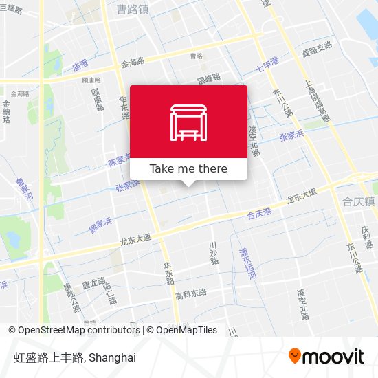 虹盛路上丰路 map