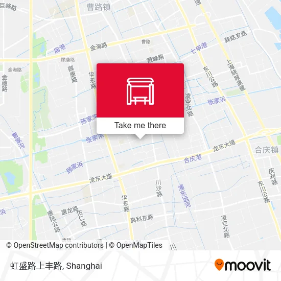虹盛路上丰路 map