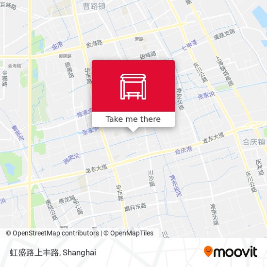 虹盛路上丰路 map