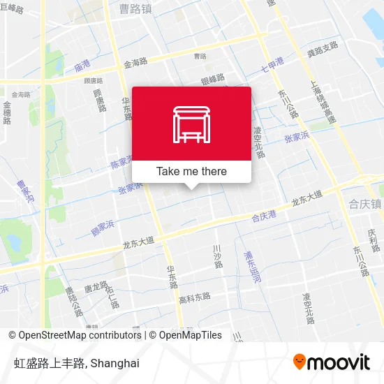 虹盛路上丰路 map