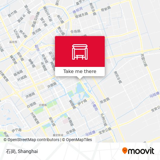 石岗 map