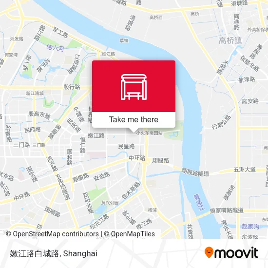 嫩江路白城路 map