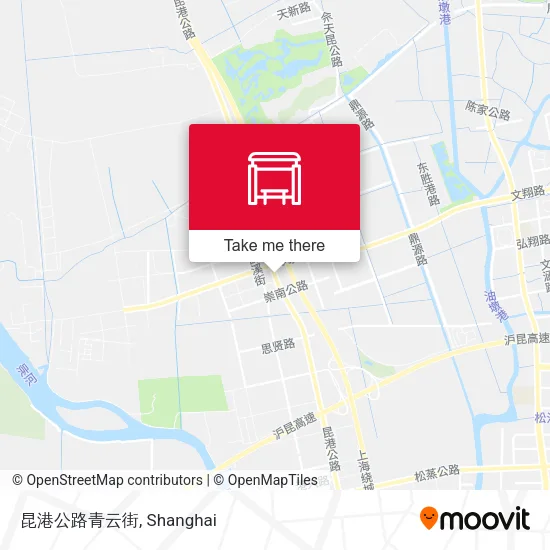 昆港公路青云街 map