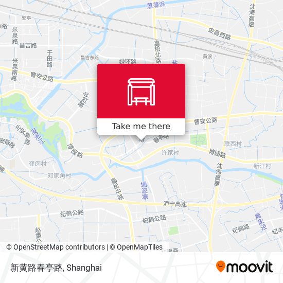 新黄路春亭路 map