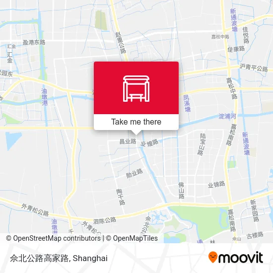 佘北公路高家路 map
