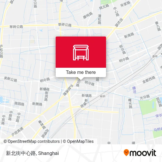 新北街中心路 map
